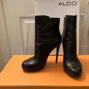 Black Aldo Booties